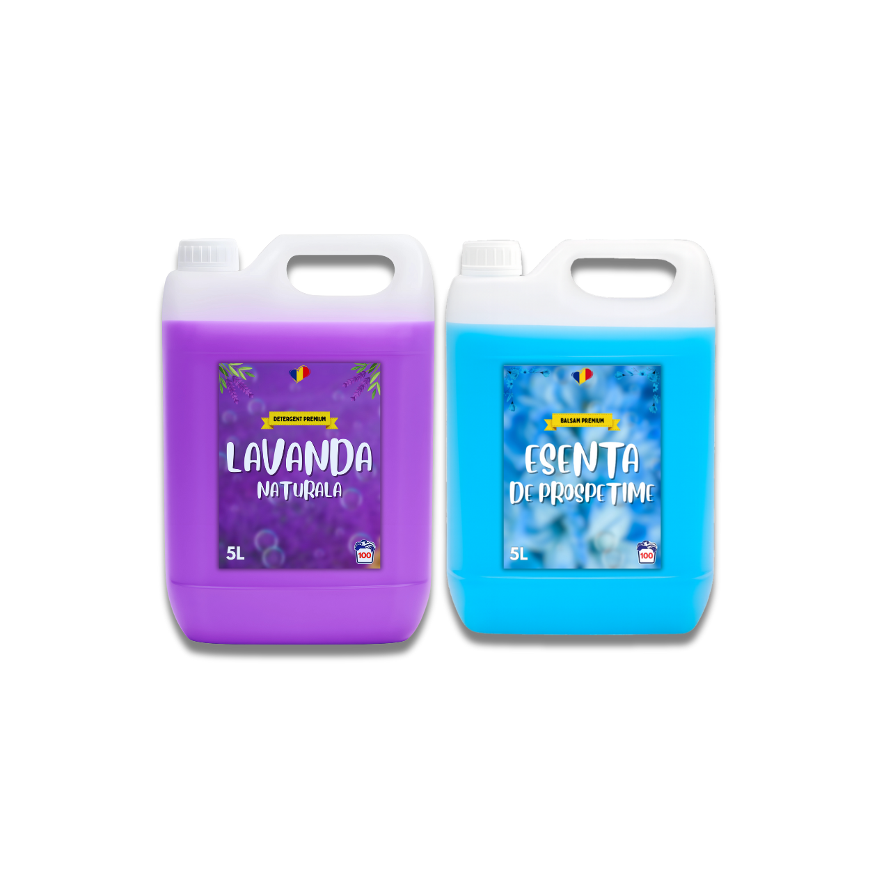 Detergent Lavandă 5L, Balsam Esență Prospețime 5L